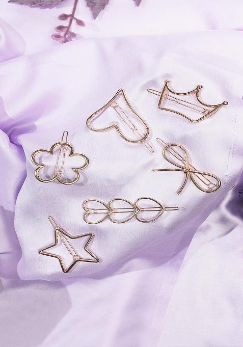 Gold Plated Metal Hair Accessorries