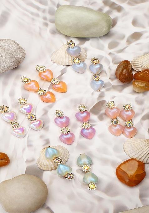 Multicolor Gold Plated Metal Hair Accessorries