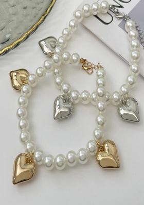 Gold Lobster Clasp Alloy Anklet For Women