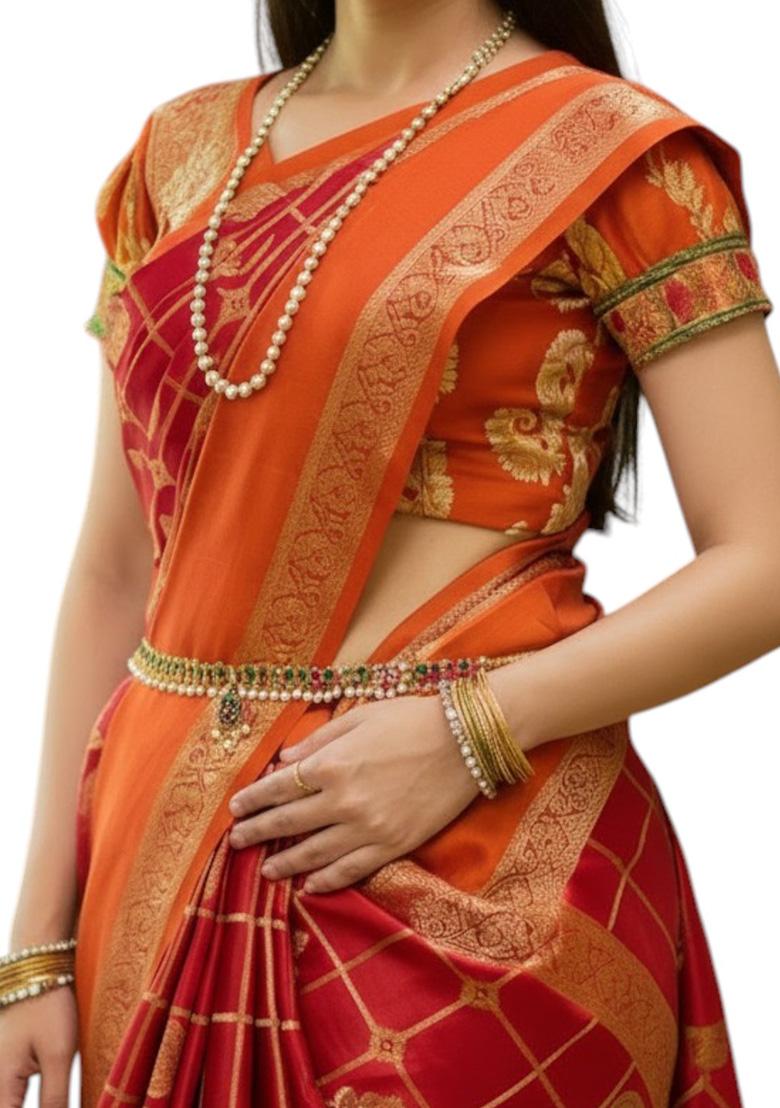 Golden Alloy Kamarbandh - Indya