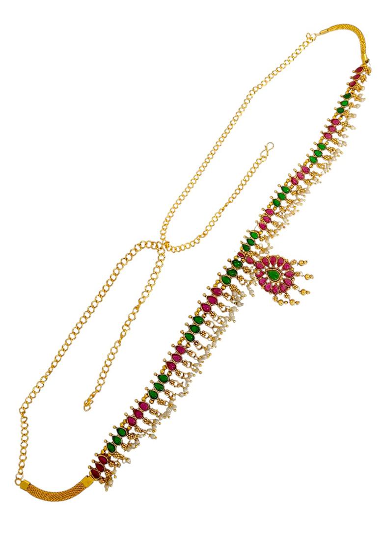 Golden Alloy Kamarbandh - Indya