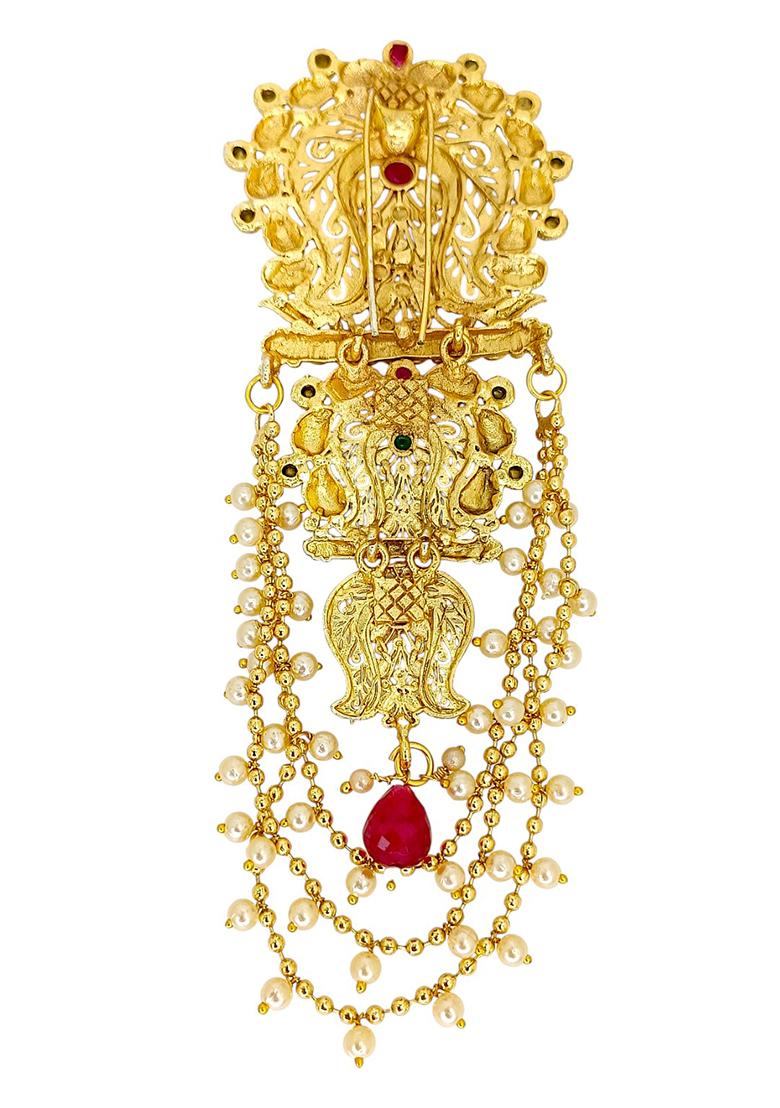 Golden Alloy Juda Pin - Indya