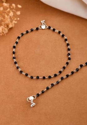 Silver Stainless Steel Anklet
