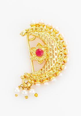 Golden Artificial Stones Alloy Nath