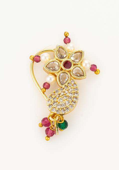 Multicolor Pearl Alloy Nath