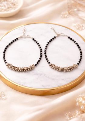 Silver German Silver Anklet