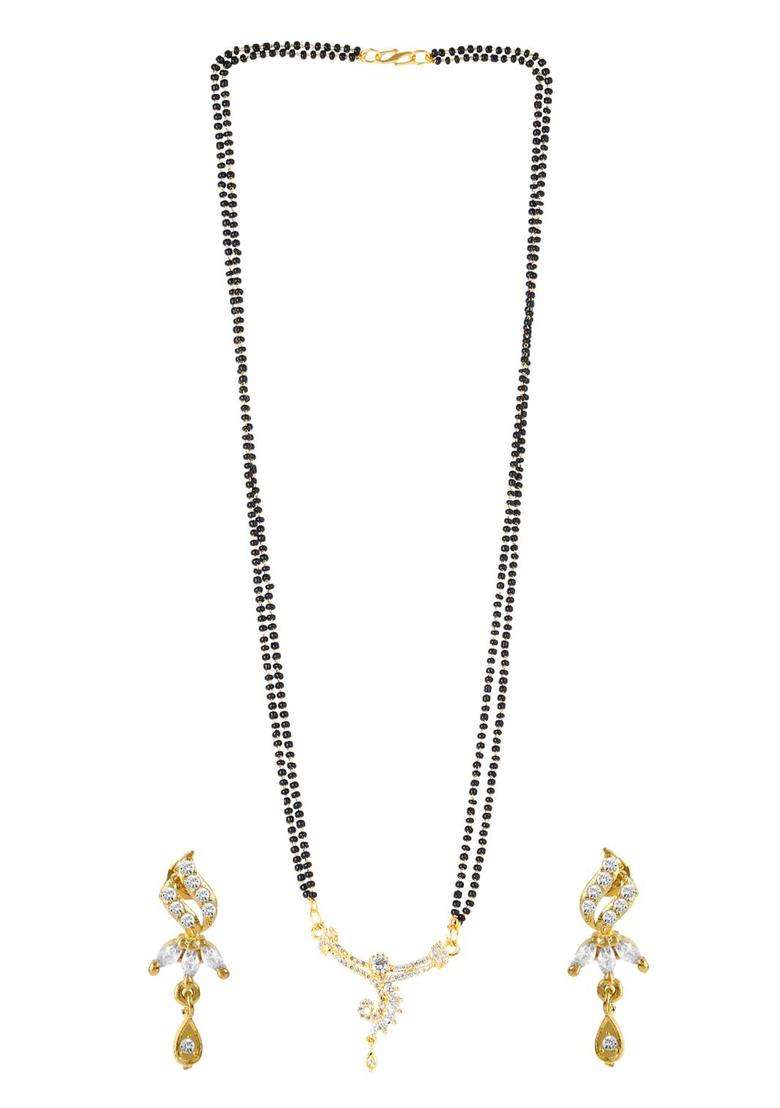 White Brass Mangalsutra - Indya