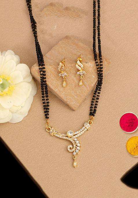 White Brass Mangalsutra
