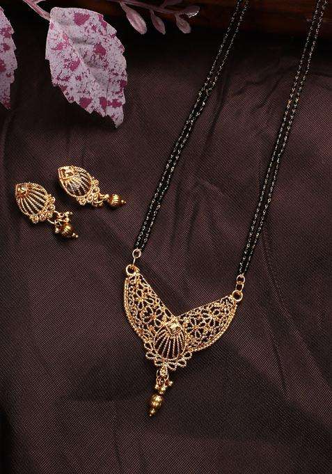 Golden Brass Mangalsutra