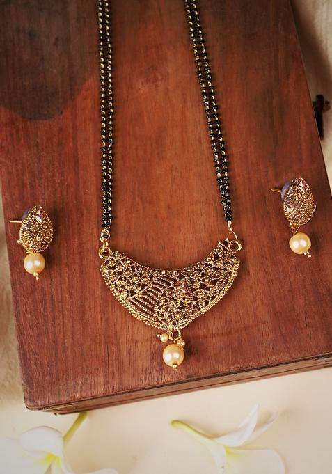 Golden Brass Mangalsutra