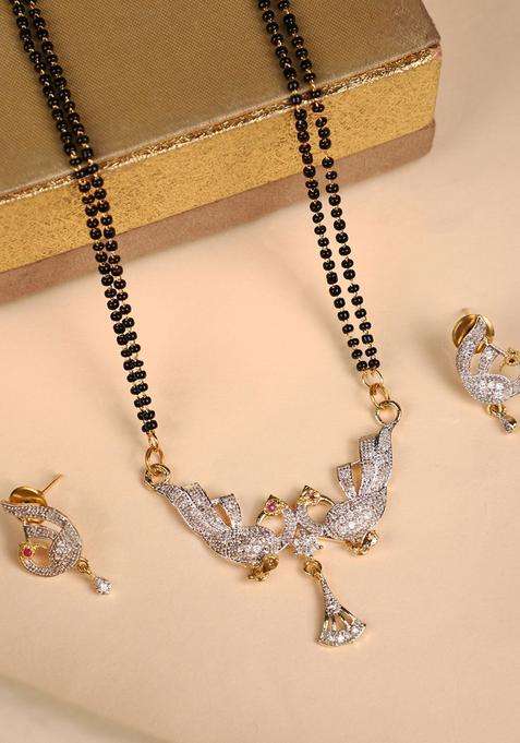 White Brass Mangalsutra