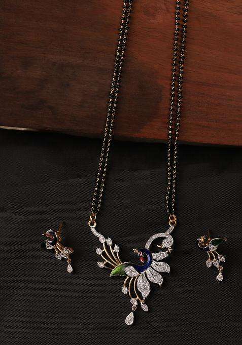 White Brass Mangalsutra