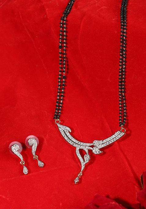 White Brass Mangalsutra