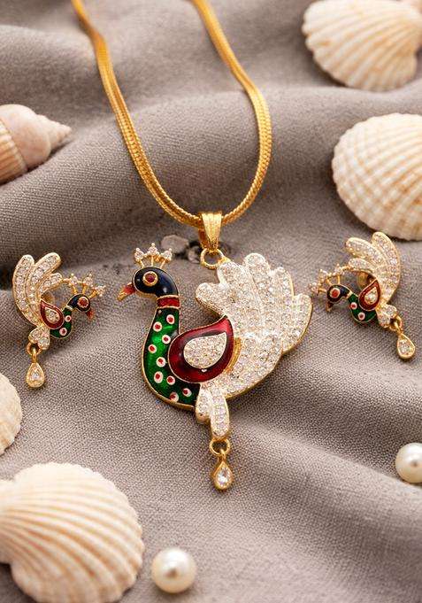 Multicolor Brass Mangalsutra