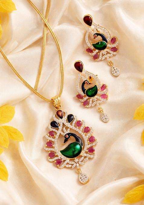 Multicolor Brass Mangalsutra