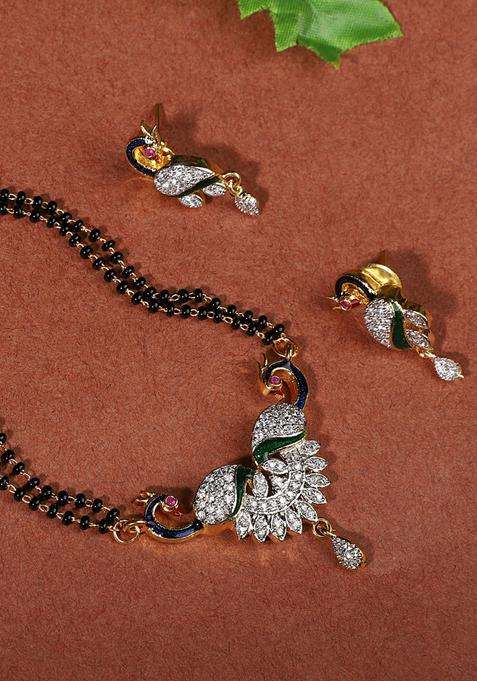 White Brass Mangalsutra