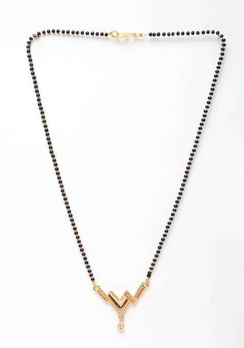 Golden Brass Mangalsutra