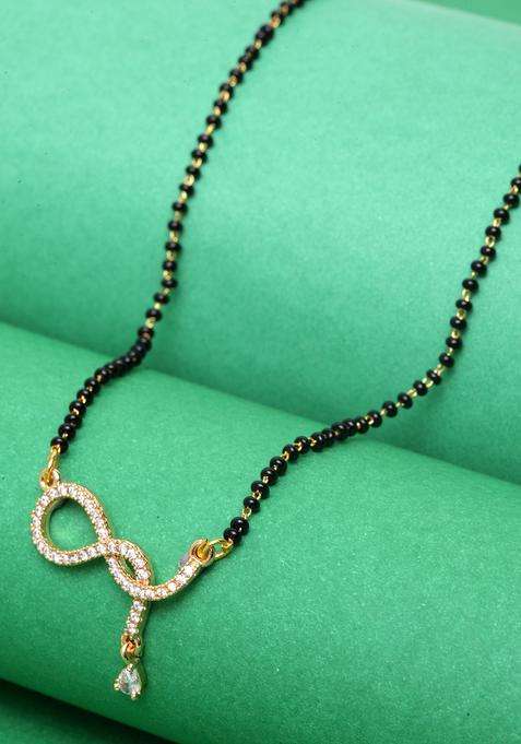 White Brass Mangalsutra