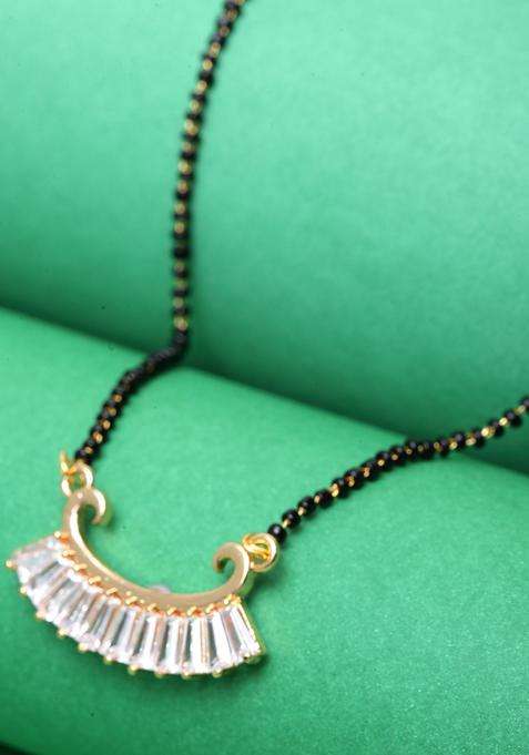 White Brass Mangalsutra