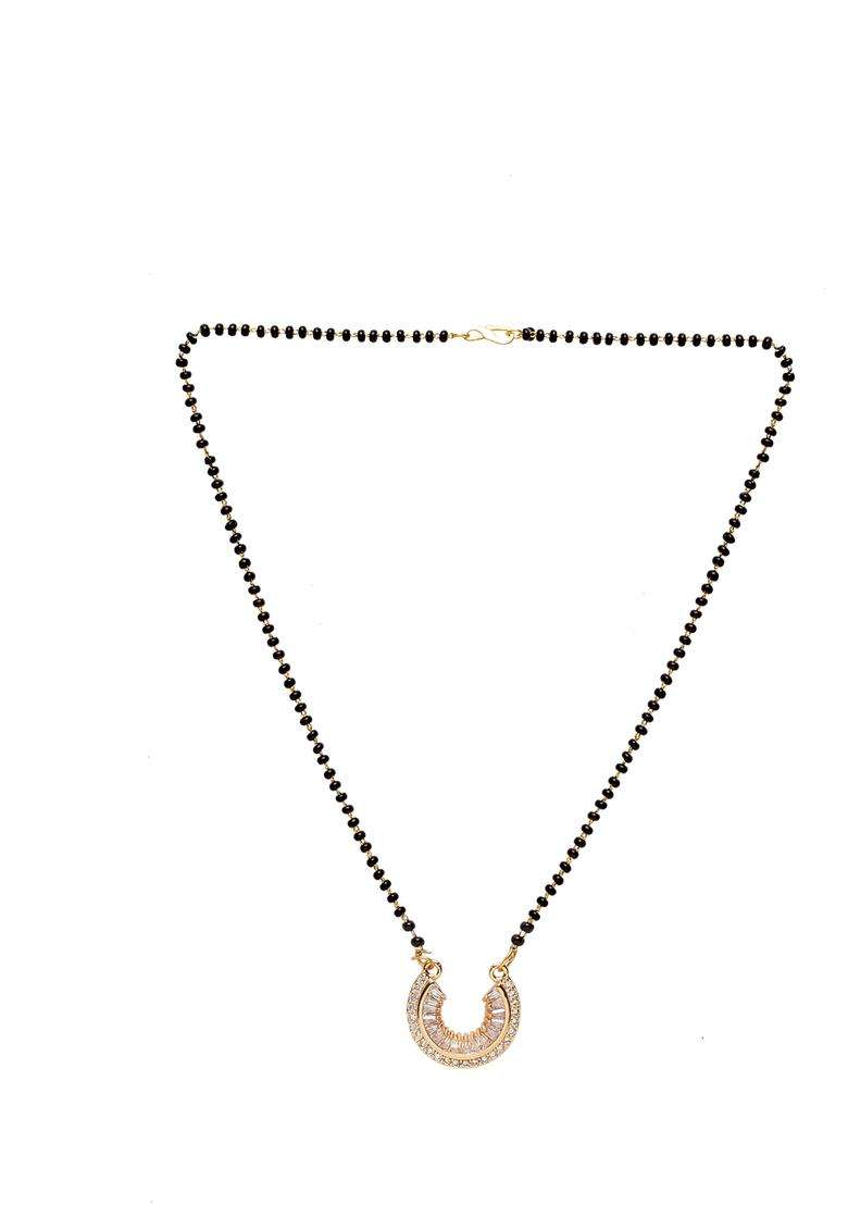 White Brass Mangalsutra - Indya