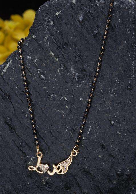 White Brass Mangalsutra