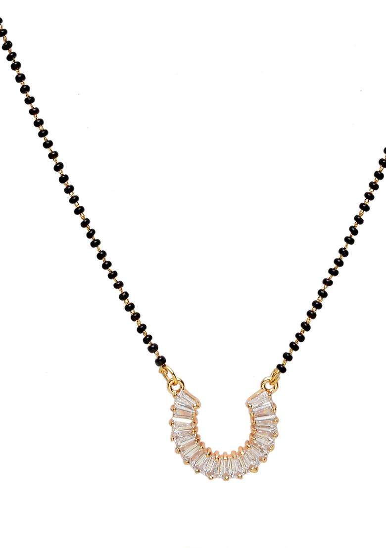 White Brass Mangalsutra - Indya