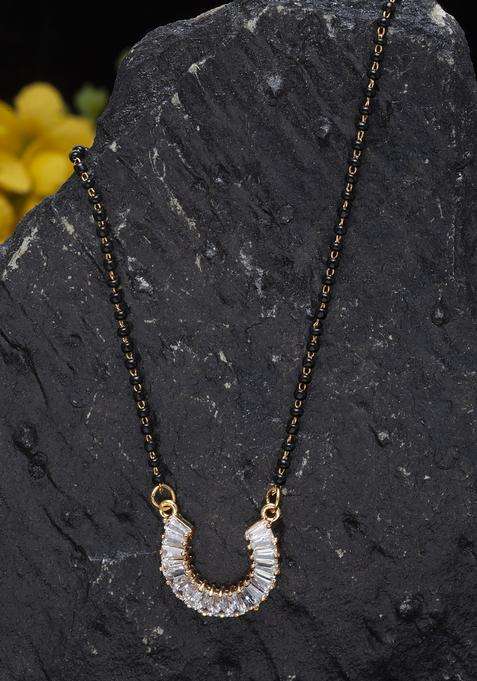 White Brass Mangalsutra