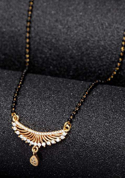 White Brass Mangalsutra