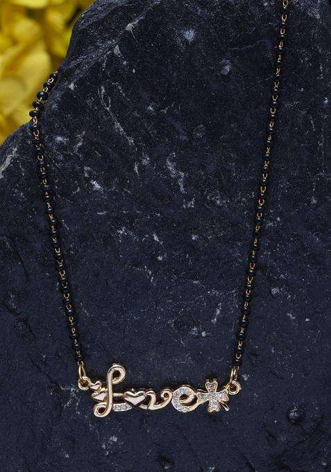 White Brass Mangalsutra