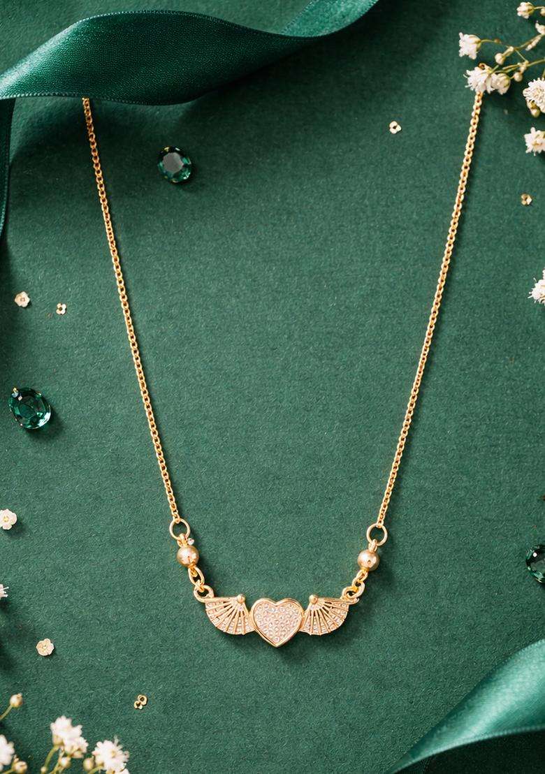 White Brass Mangalsutra - Indya