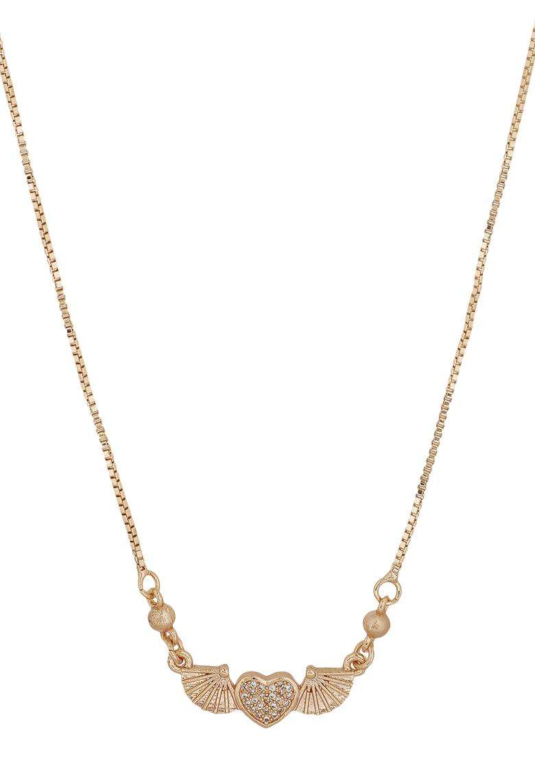White Brass Mangalsutra - Indya