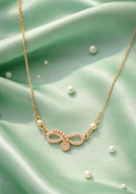 White Brass Mangalsutra