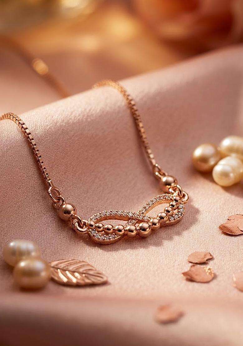 White Brass Mangalsutra - Indya