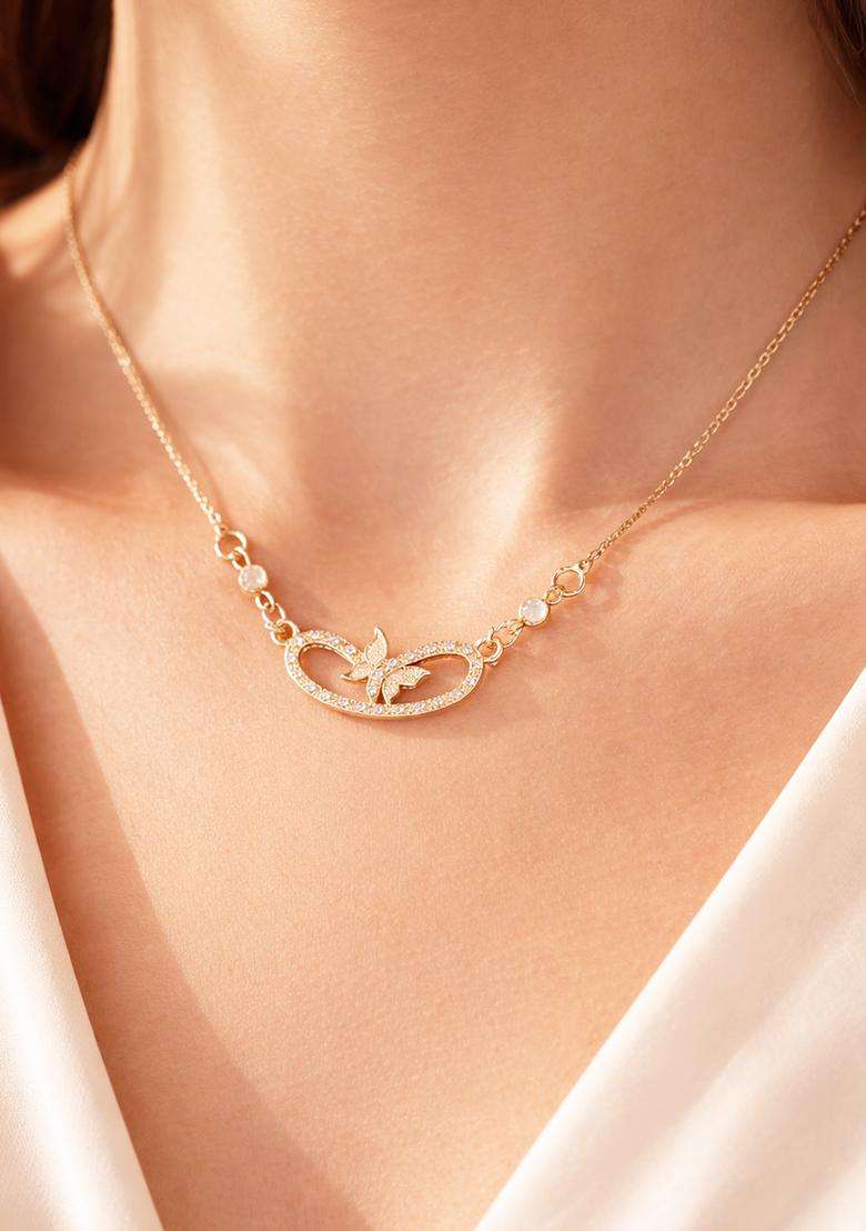 White Brass Mangalsutra - Indya