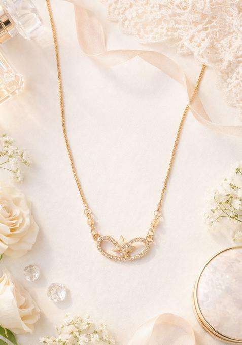White Brass Mangalsutra