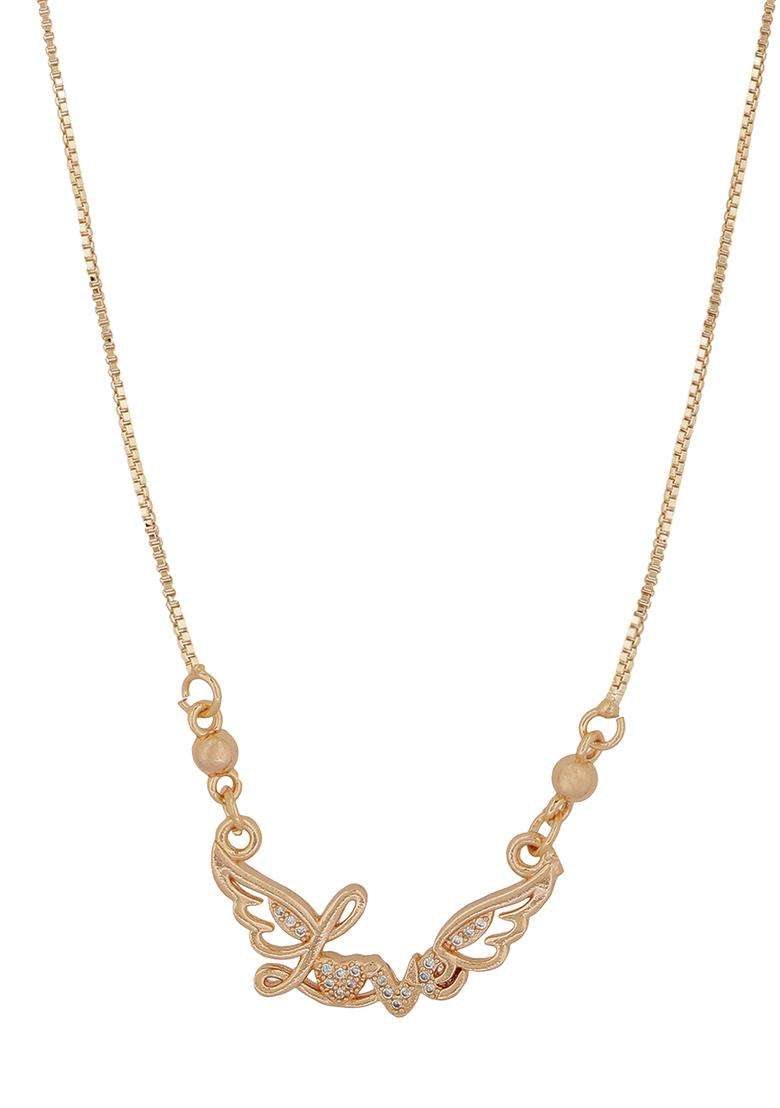 White Brass Mangalsutra - Indya