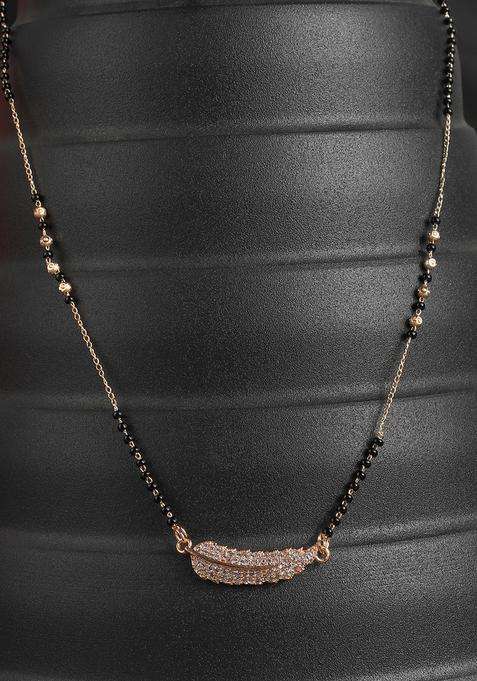 White Brass Mangalsutra