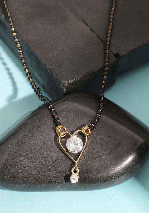 White Brass Mangalsutra