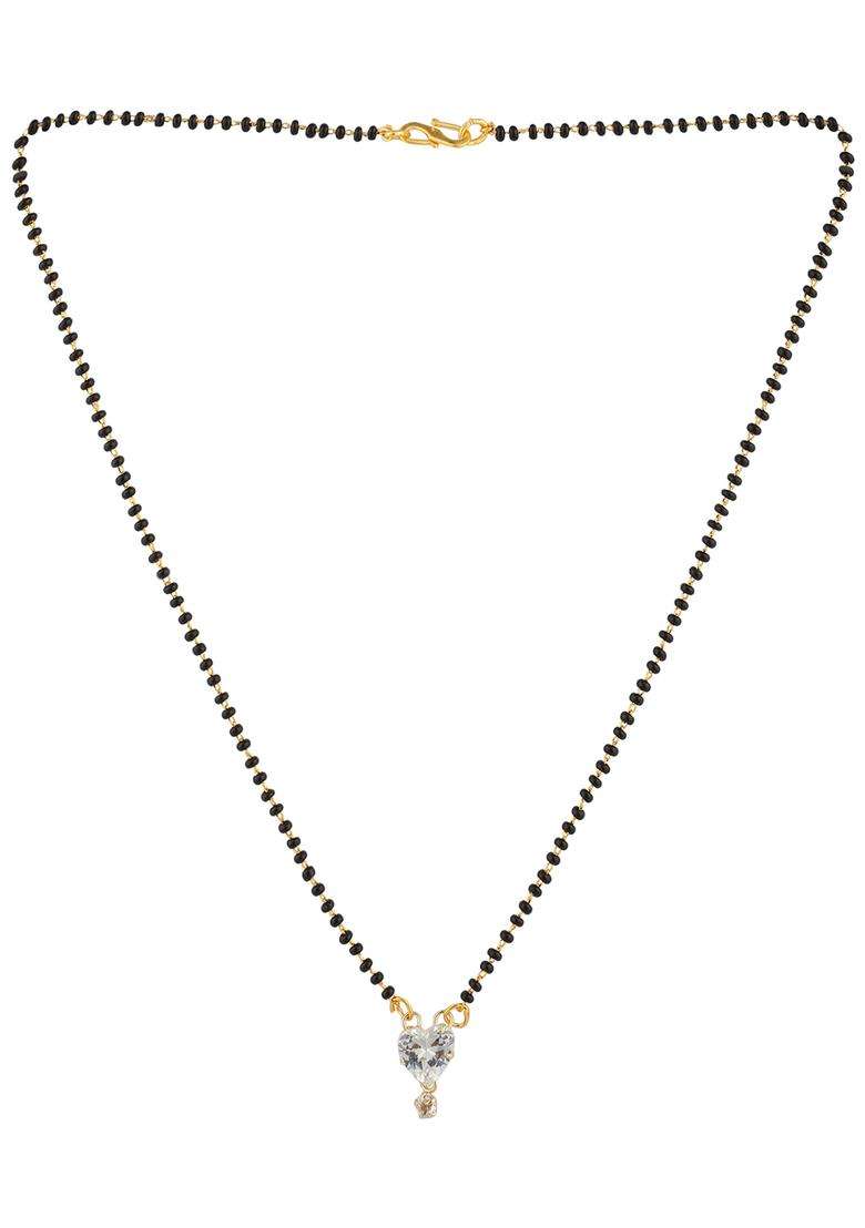 White Brass Mangalsutra - Indya