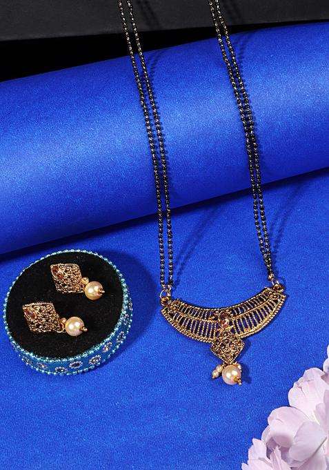 Golden Brass Mangalsutra