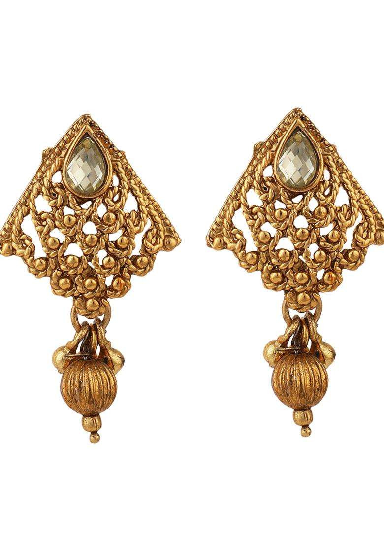Golden Brass Mangalsutra - Indya