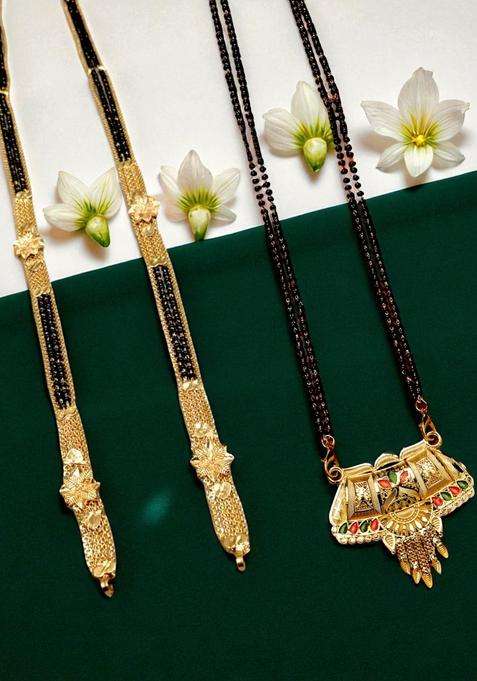Golden Brass Mangalsutra