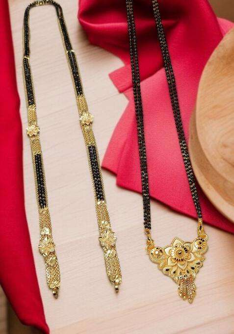 Golden Brass Mangalsutra