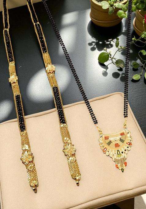 Golden Brass Mangalsutra