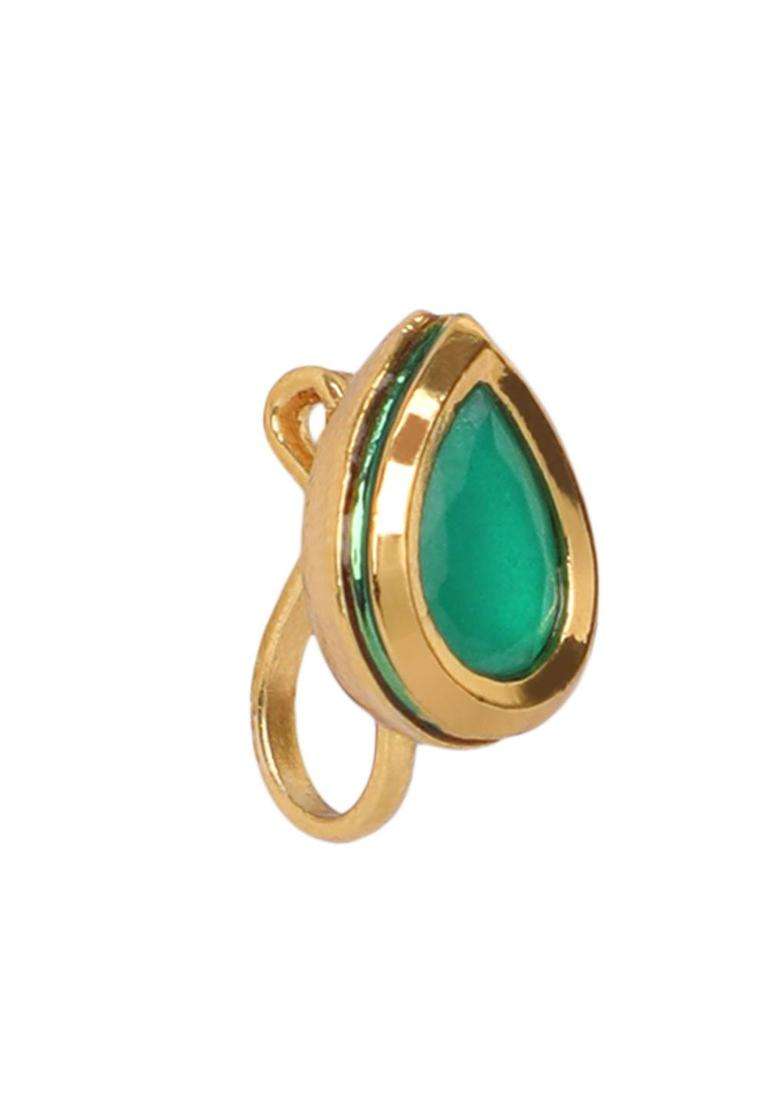 Green Brass Nath - Indya