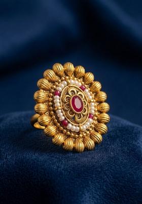 Golden Alloy Ring
