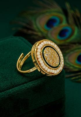 Golden Alloy Ring