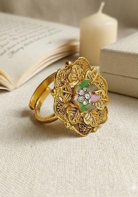 Golden Alloy Ring