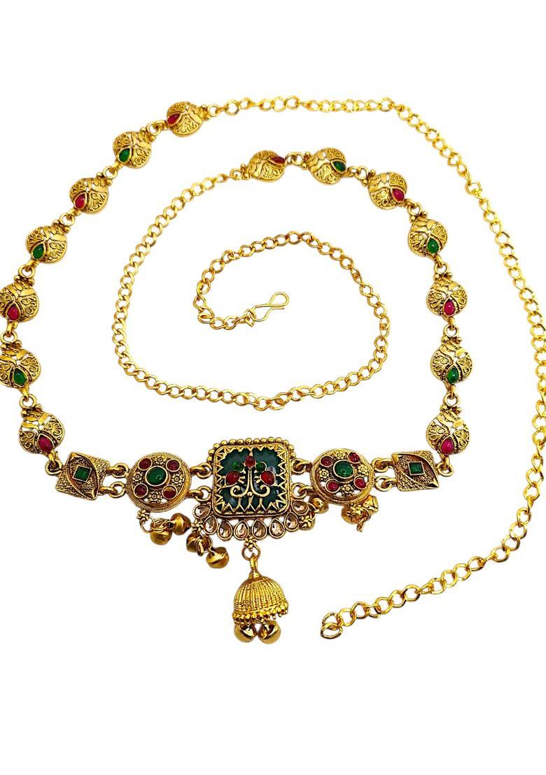 Golden Alloy Kamarbandh - Indya