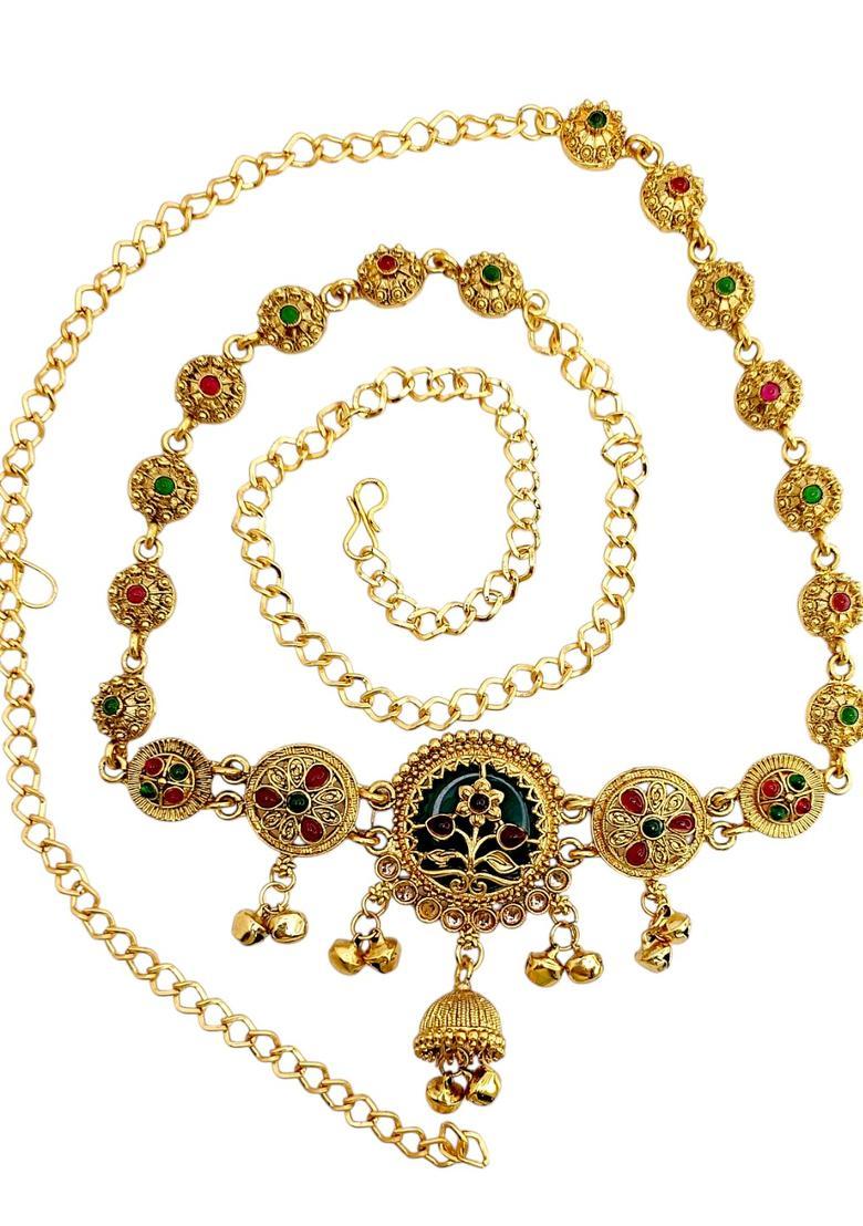 Golden Alloy Kamarbandh - Indya
